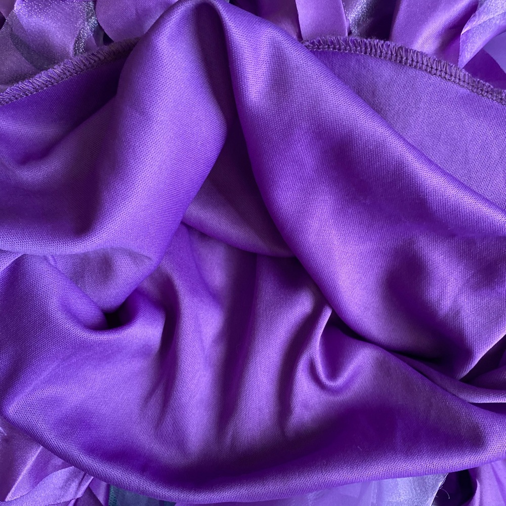 Purple Sequin and Tulle Fancy Dress/Costume - Picture 7 of 9